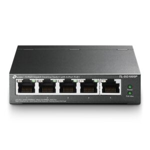 TP-LINK TL-SG1005P 5 Port 10/100/1000 Yönetilemez Switch